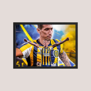 Cuadro Decorativo Rosario Central - Di Maria 09 - A3 30x40