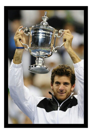 Cuadro Decorativo Tenis - Del Potro 09 - A3 30x40 Cm