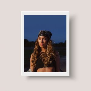 Cuadro Decorativo Tini Stoessel A4 - Arte Fan Musica