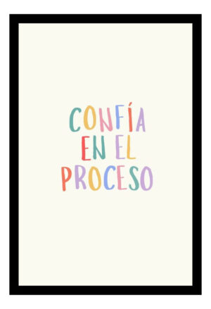 Cuadro Decorativo Motivacional 19 - A3 30x40 Cm