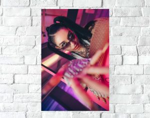 Poster Lámina Decorativa Maria Becerra Mod 02, A3 30x42 Cm