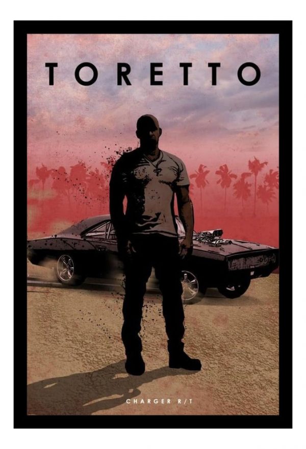 Cuadro Decorativo Cine - Rapidos Y Furiosos 10 - A3 30x40