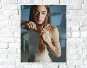 Poster Lámina Decorativa Tini Stoessel 03 Tamaño A3 30x42 Cm