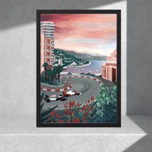 Cuadro Decorativo Formula 1 Modelo 07 - Tamaño A3 30x40 Cm