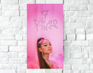Poster Lámina Decorativa Ariana Grande Mod 18, A3 30x42 Cm