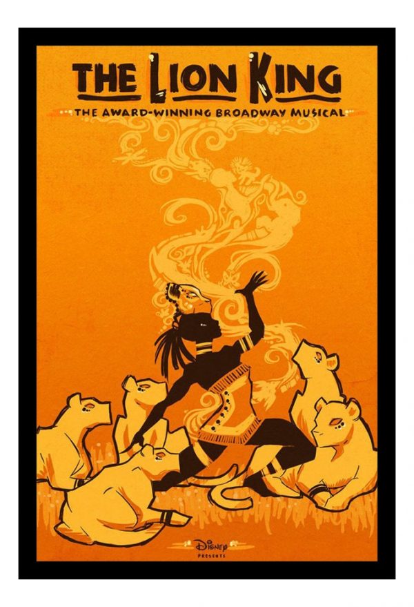 Cuadro Decorativo Cine - El Rey Leon 14 - A3 30x40