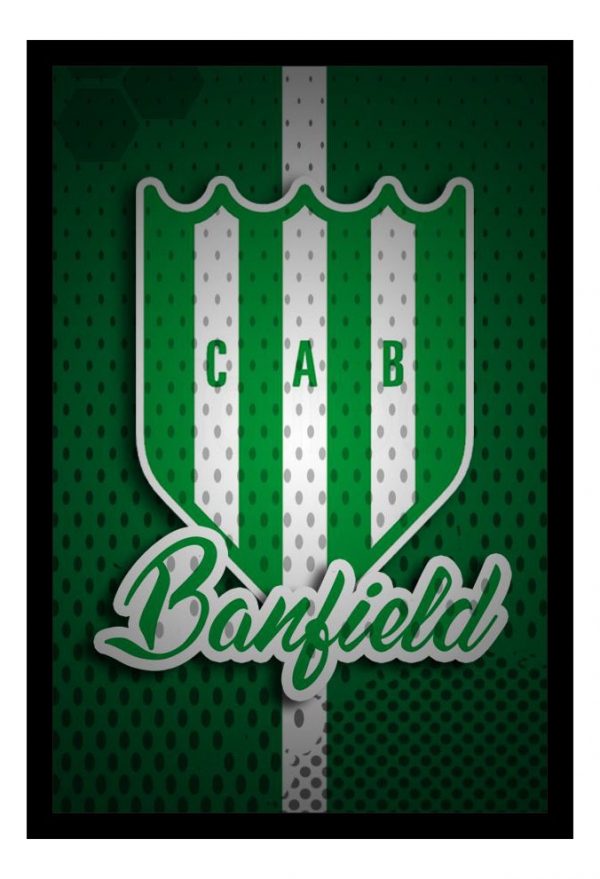 Cuadro Decorativo Futbol - Banfield 07 - A3 30x40