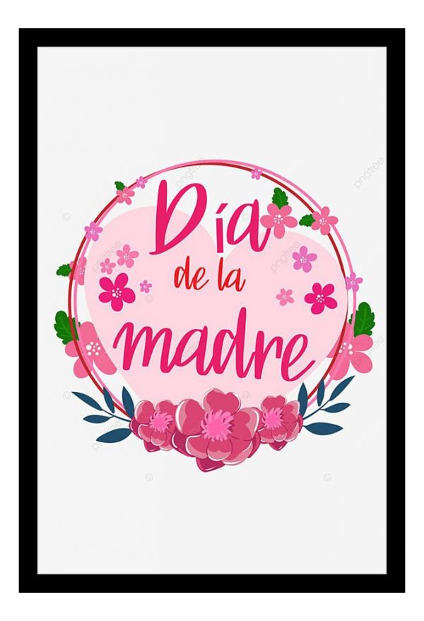 Cuadro Decorativo - Día De La Madre 05 - A3 30x40 Cm