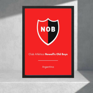 Cuadro Decorativo Newells Old Boys 06 - A3 30x40 Cm