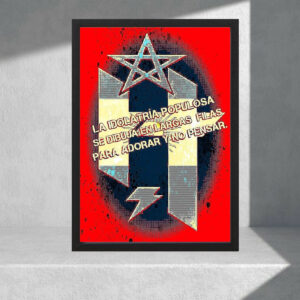 Cuadro Decorativo Musica - Almafuerte 01 - A3 30x40