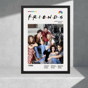 Cuadro Decorativo Series - Friends 01 - Tamaño A3 30x40 Cm