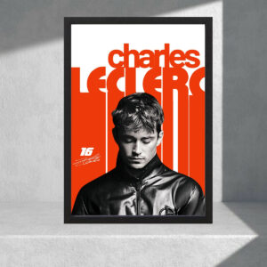 Cuadro Decorativo Charles Leclerc 09 - Tamaño A3 30x40 Cm