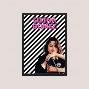 Cuadro Decorativo Selena Gomez 23 - Tamaño A3 30x40