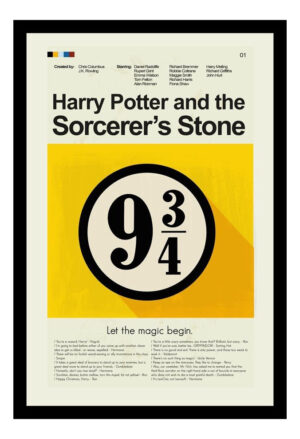 Cuadro Decorativo Cine - Harry Potter 27 - A3 30x40 Cm