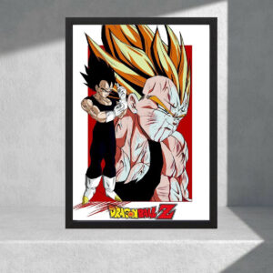 Cuadro Decorativo Dragon Ball Z - Vegeta 03 - A3 30x40 Cm