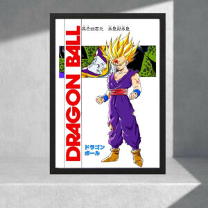 Cuadro Decorativo Dragon Ball Z - Saga Cell 01 - A3 30x40 Cm