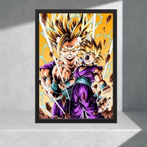 Cuadro Decorativo Dragon Ball Z - Gohan 09 - A3 30x40