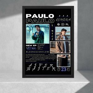 Cuadro Decorativo Musica - Paulo Londra 04 - A3 30x40 Cm