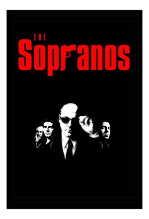Cuadro Decorativo Series - The Sopranos 16 - A3 30x40 Cm