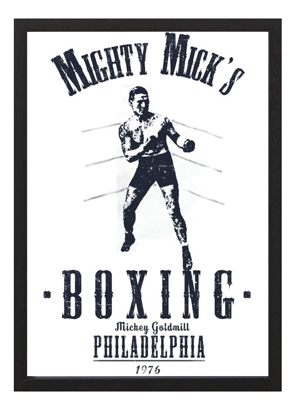 Cuadro Rocky Balboa Mighty Micks A4 - Fanaticos Cine