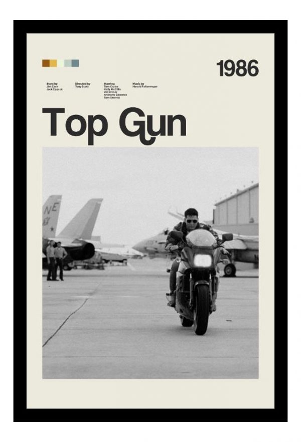 Cuadro Decorativo Cine - Top Gun 16 - A3 30x40