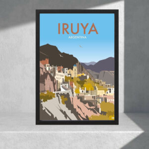 Cuadro Decorativo Paisajes - Iruya - A3 30x40 Cm
