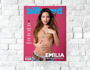 Poster Lámina Decorativa Emilia Mernes 24 Tamaño A3 30x42 Cm