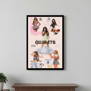 Cuadro Decorativo Maria Becerra - Quimera 03 - A3 30x40 Cm