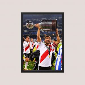 Cuadro River Plate - Leo Ponzio 02 - Tamaño A3 30x40 Cm
