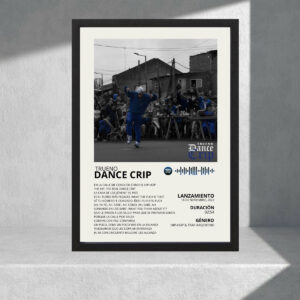Cuadro Decorativo Trueno - Dance Crip - A3 30x40 Cm