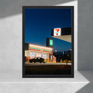 Cuadro Decorativo Urbano Aesthetic - 7 Eleven 05 - A3 30x40