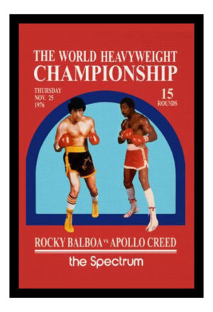 Cuadro Decorativo Cine - Apollo Creed 03 - A3 30x40 Cm