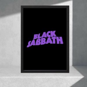 Cuadro Decorativo Musica - Black Sabbath 06 - A3 30x40