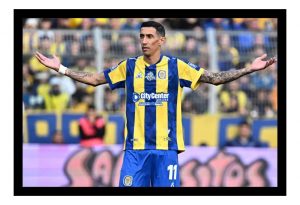 Cuadro Decorativo Rosario Central - Di Maria 11 - A3 30x40