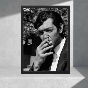 Cuadro Decorativo Literatura - Julio Cortazar 03 - A3 30x40