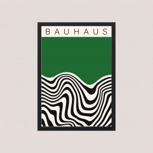 Cuadro Decorativo Arte Moderno Bauhaus 03, Tamaño A3 30x40 Cm