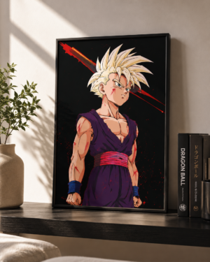 Cuadro Decorativo Dragon Ball Z - Gohan 14 - A3 30x40