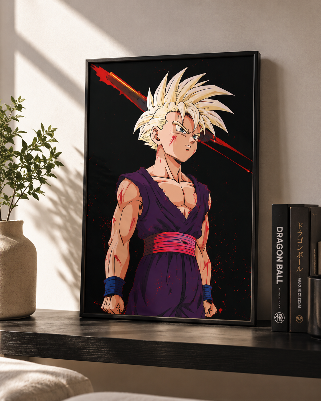 Cuadro Decorativo Dragon Ball Z - Gohan 14 - A3 30x40