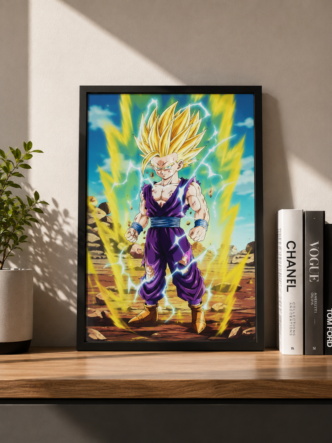 Cuadro Decorativo Dragon Ball Z - Gohan 07 - A3 30x40