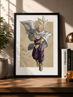 Cuadro Decorativo Dragon Ball Z - Gohan 08 - A3 30x40