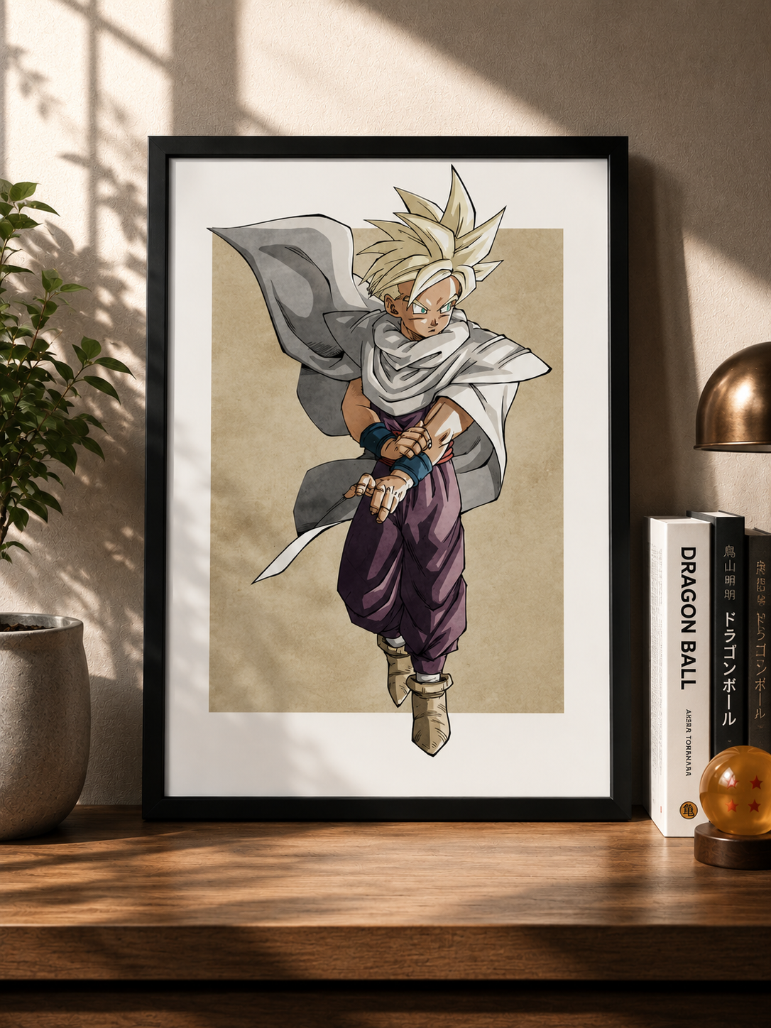Cuadro Decorativo Dragon Ball Z - Gohan 08 - A3 30x40