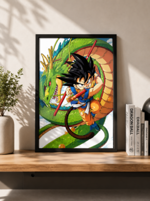 Cuadro Decorativo Dragon Ball Z - Goku 01 - A3 30x40 Cm