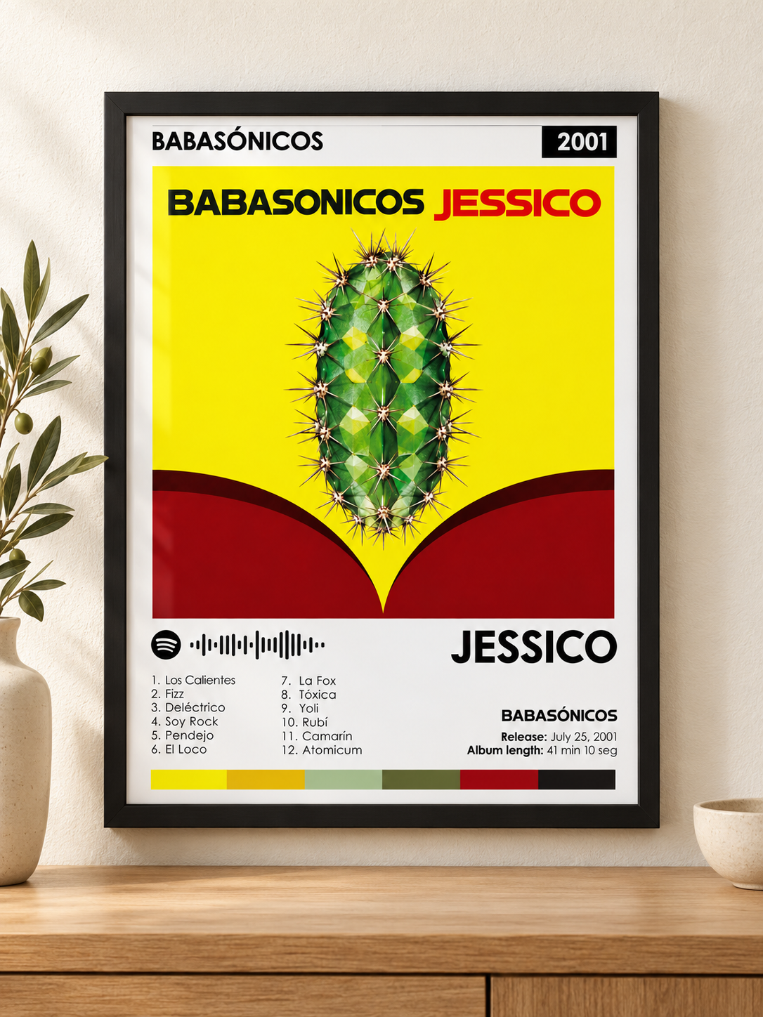 Cuadro decorativo Babasonicos - Jessico