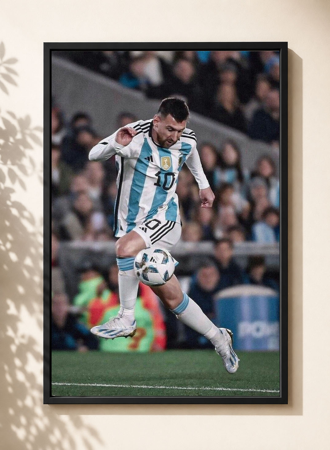 Cuadro Decorativo Lionel Messi 04 - Tamaño A3 30x40 Cm
