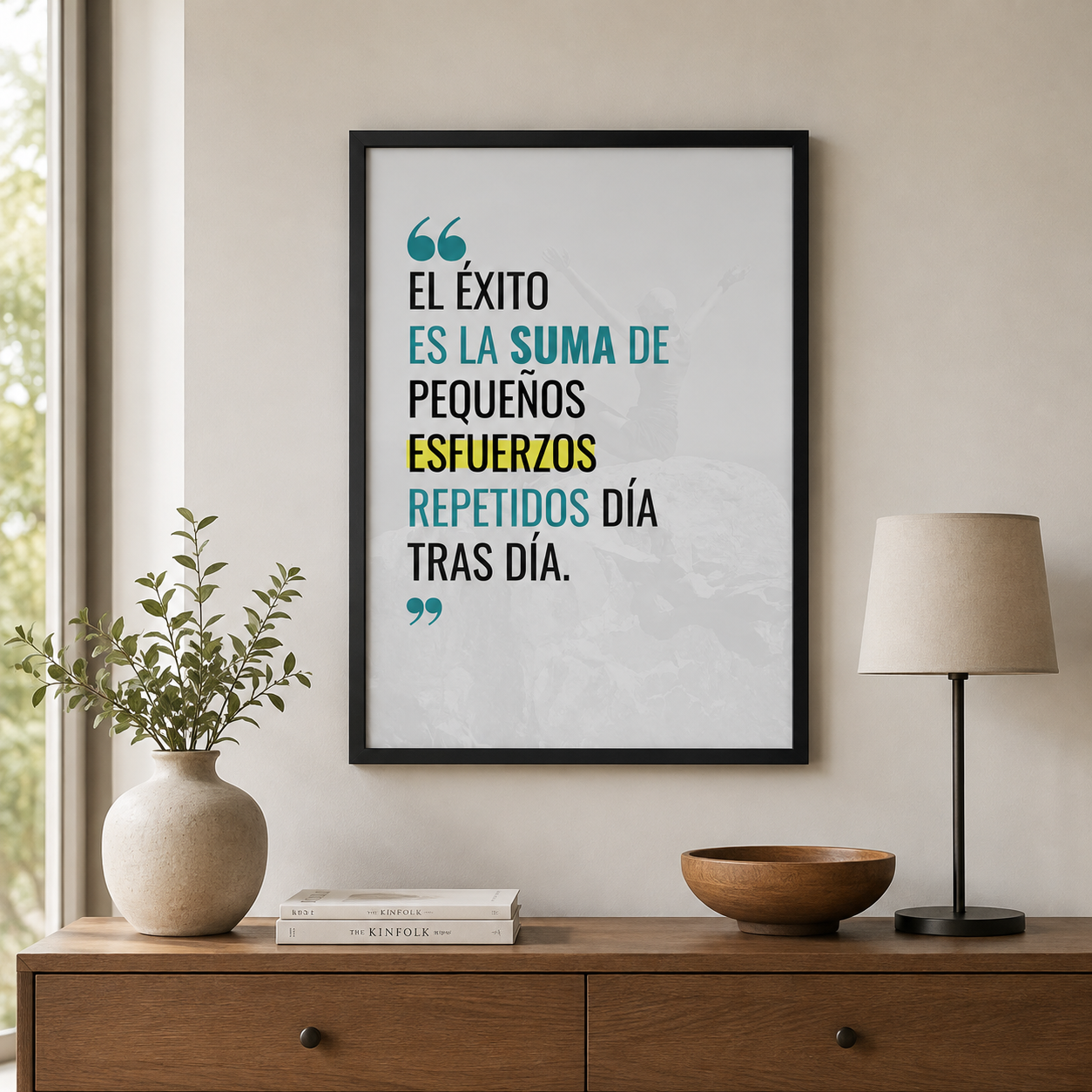 Cuadro Decorativo Motivacional 05 - A3 30x40 Cm