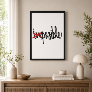 Cuadro Decorativo Motivacional 14 - A3 30x40 Cm