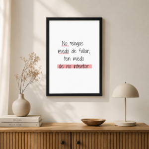 Cuadro Decorativo Motivacional 09 - A3 30x40 Cm