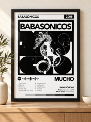 Cuadro Decorativo Babasonicos - Mucho