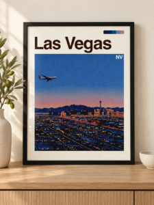 Cuadro Decorativo Paisajes – Las Vegas