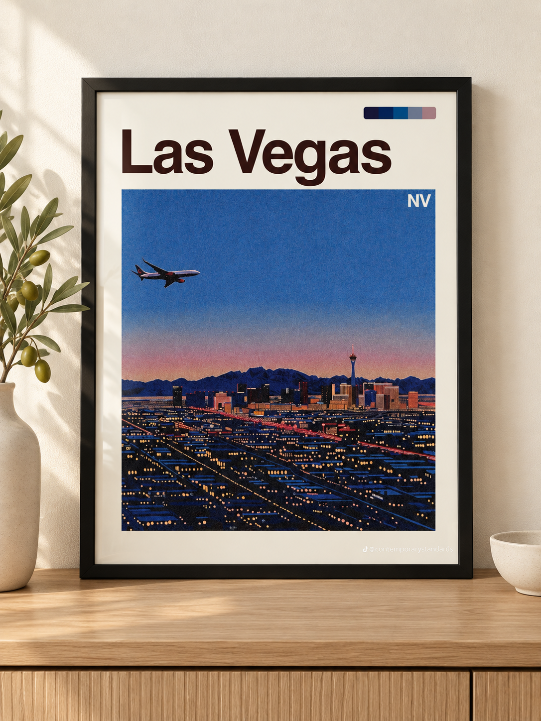 Cuadro Decorativo Paisajes - Las Vegas